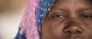 mauritanian woman freed from descent based slavery, gardener and member of SOS-Esclaves