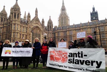 Domestic workers protest in Westminster