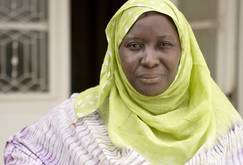 Portrait of woman from Mauritania
