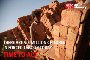 poster of child in forced labour