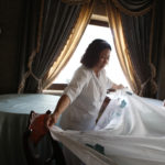 Domestic worker in a home