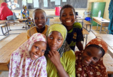 Children of slave descent in Anti-Slavery community school in Niger