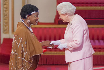 Domestic worker receives award from the Queen