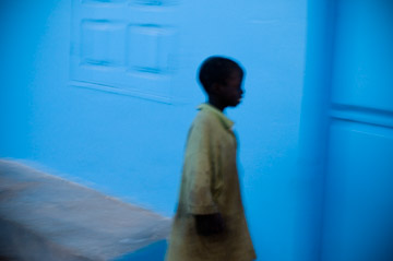 Children in Senegal school