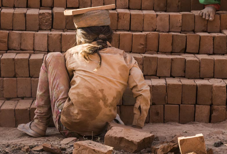 child slavery in India brick kiln industry