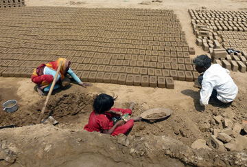 brick kiln family India