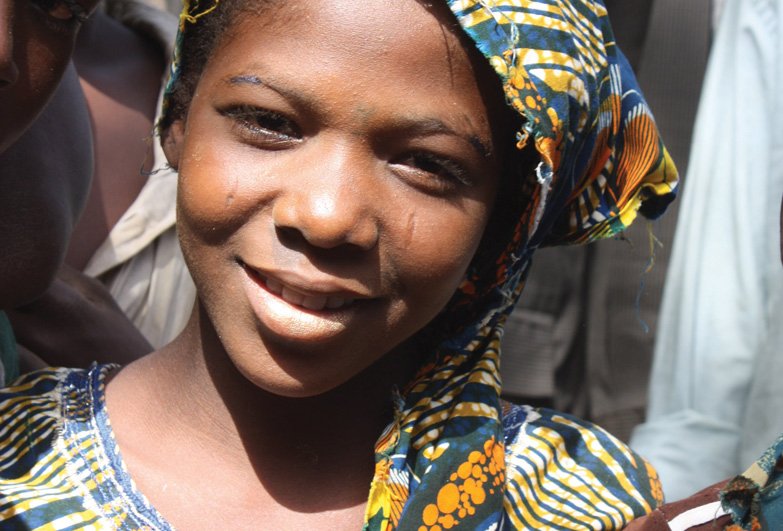 Niger young girl of slave descent