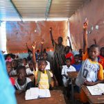 children at school in Senegal