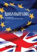 brexit and the UKs fligt against modern slavery report cover