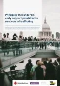 Thumbnail preview of Places of safety: principles that underpin early support provision for survivors of trafficking