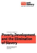 poverty, development and the elimination of slavery report cover