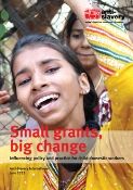 small grants big changes report cover