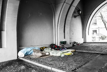 People sleeping rough