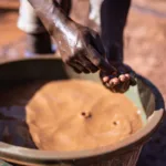 Sifting for gold in a mine in eastern DRC. Credit Olivia Acland.