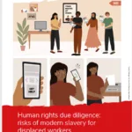 Thumbnail preview of Human rights due diligence on the risks of modern slavery for displaced workers