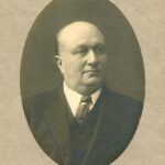 Sepia photograph of Sir John Hobbs Harris