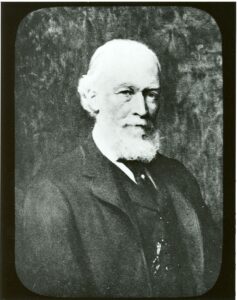 Black and white portrait photo of Thomas Fowell Buxton
